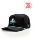 Kraken Black - Perforated Rope Hat