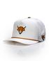 Highland Cow White - Perforated Rope Hat