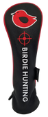 Birdie Hunting Embroidered Hybrid Headcover - Red by ReadyGOLF