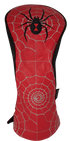Black Widow Spider Embroidered Driver Headcover by ReadyGOLF