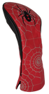 Black Widow Spider Embroidered Driver Headcover by ReadyGOLF