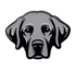 Black Labrador Retriever Golf Ball Marker with Hat Clip