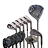 Lazrus Golf 8 pc Set - LAZ2 Driver, 6-PW Irons or 6-PW Hybrids, 52° Wedge, Putter