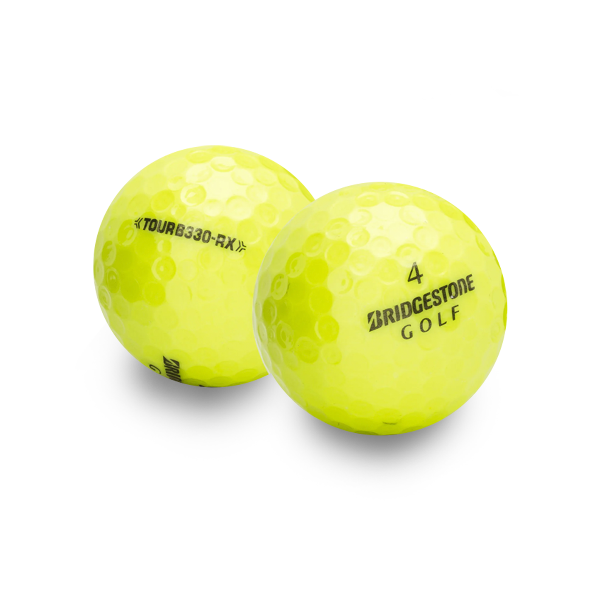 Used Bridgestone Tour B330-RX Yellow - 1 Dozen