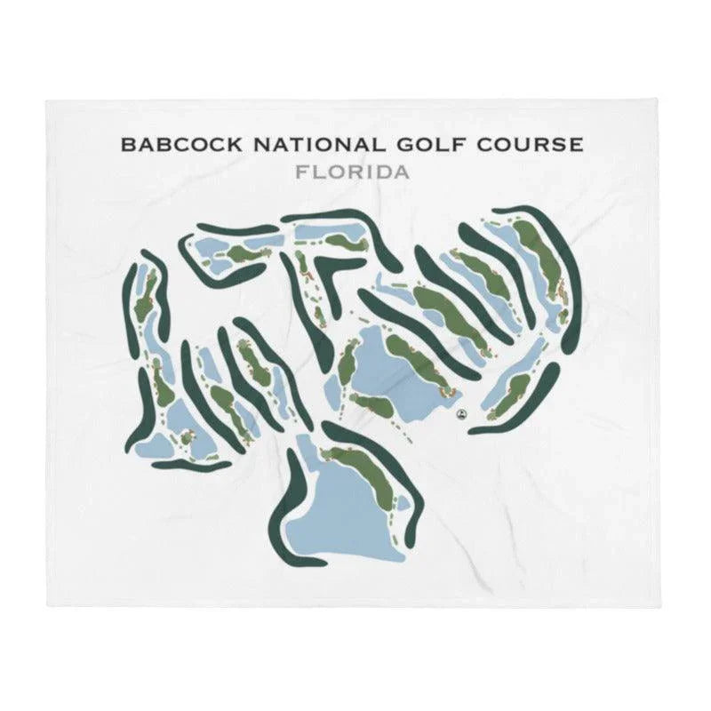 Babcock National Golf Course, Florida - Printed Golf Course