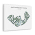 Babe Zaharias Golf Course, Texas - Printed Golf Course