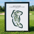 Back Course at Bayou Din Golf Club, Texas - Printed Golf Courses