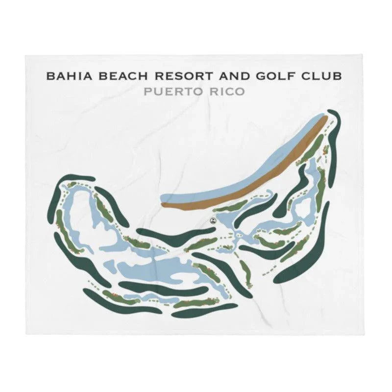 Bahia Beach Resort & Golf Club, Puerto Rico - Printed Golf Course