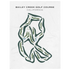 Bailey Creek Golf Course, California - Printed Golf Courses