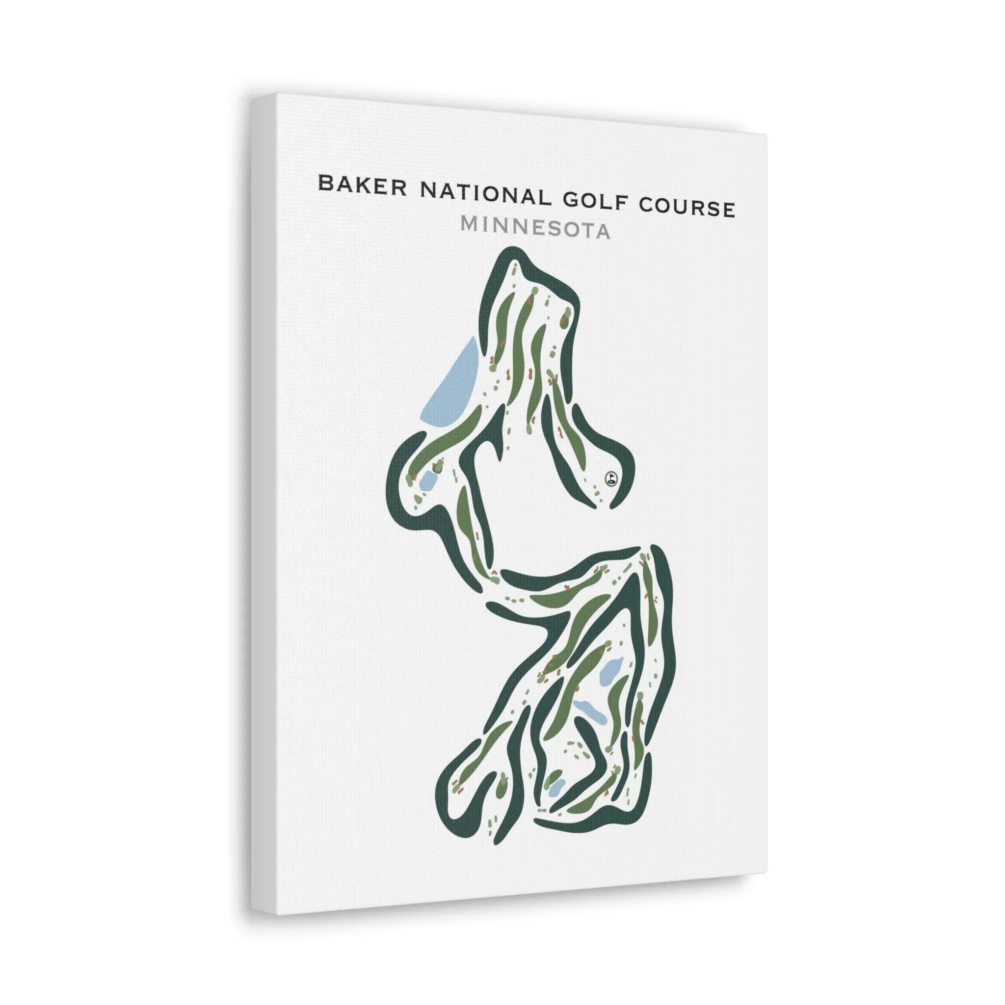 Baker National Golf Course, Minnesota - Printed Golf Courses