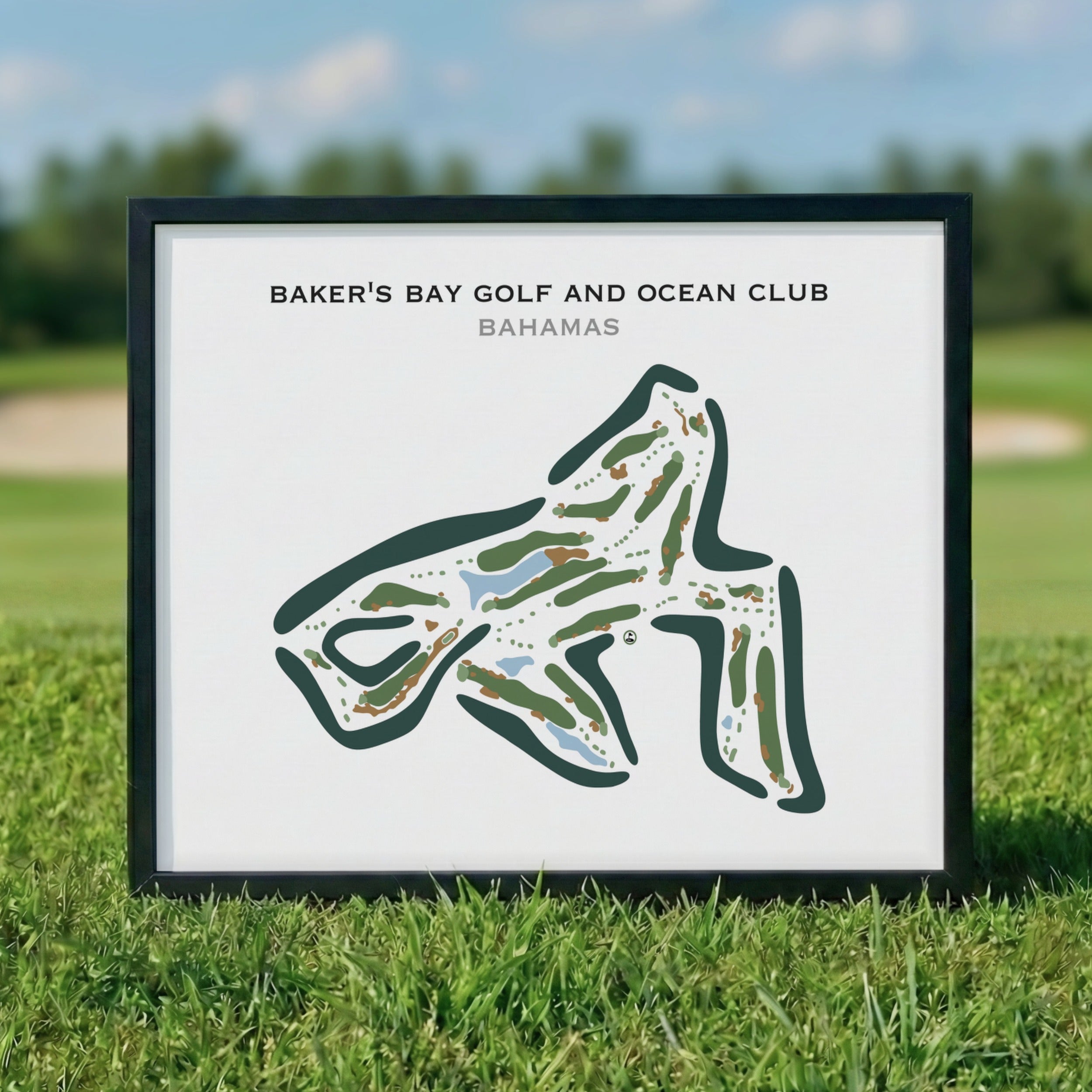 Bakers Bay Golf and Ocean Club, Bahamas - Printed Golf Courses