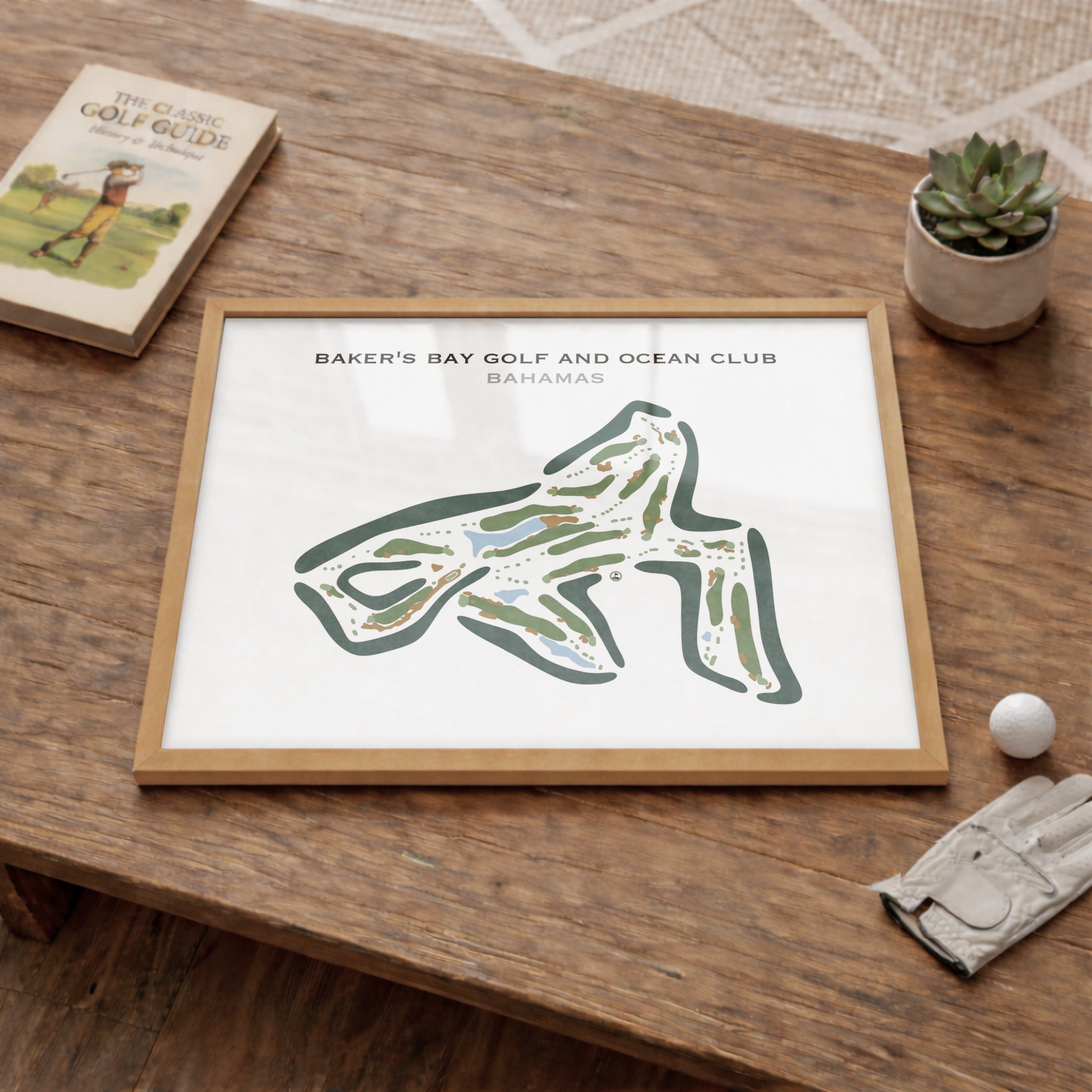 Bakers Bay Golf and Ocean Club, Bahamas - Printed Golf Courses