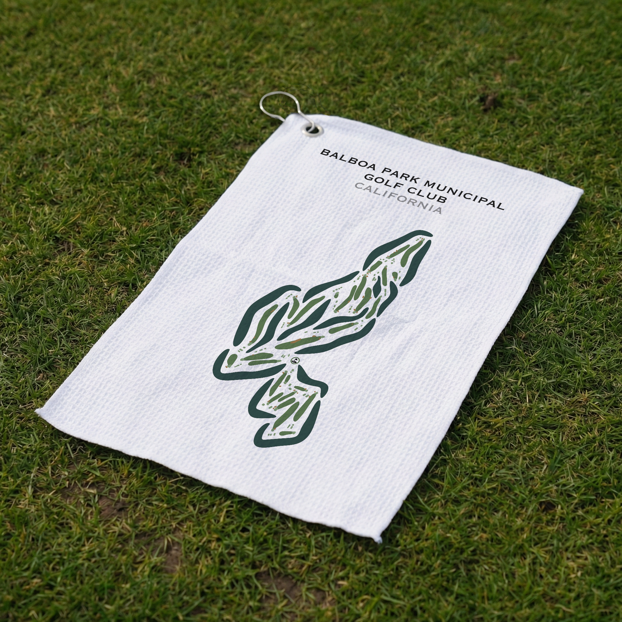 Balboa Park Municipal Golf Club, California - Printed Golf Courses