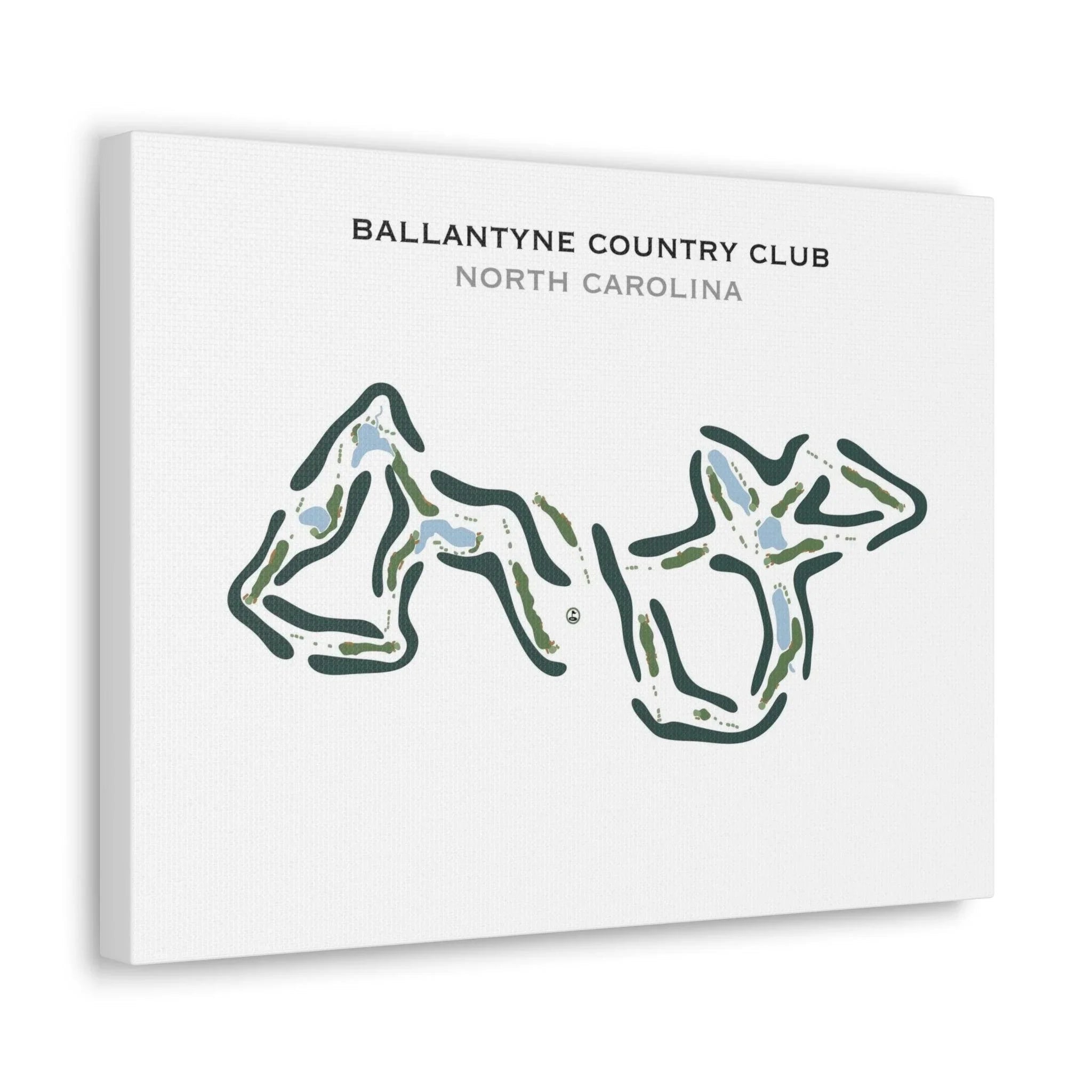 Ballantyne Country Club, North Carolina - Printed Golf Course
