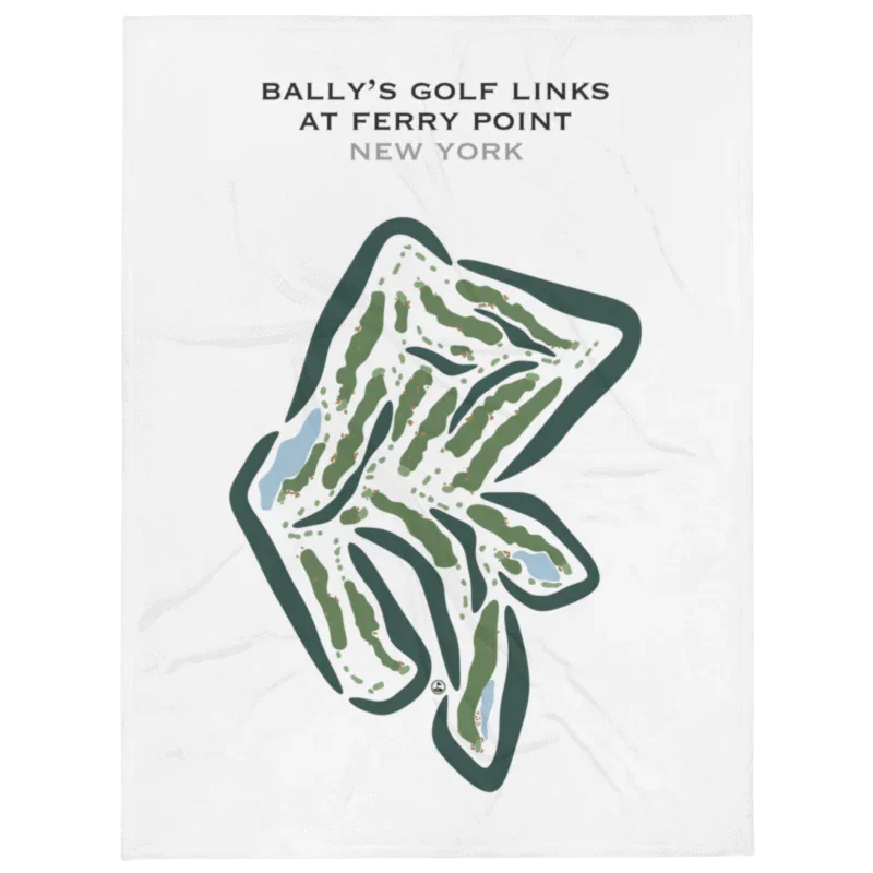 Bally's Golf Links at Ferry Point, New York - Printed Golf Courses
