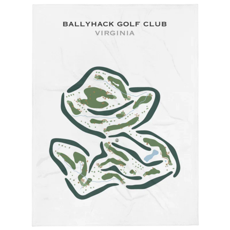 Ballyhack Golf Club, Virginia - Printed Golf Courses