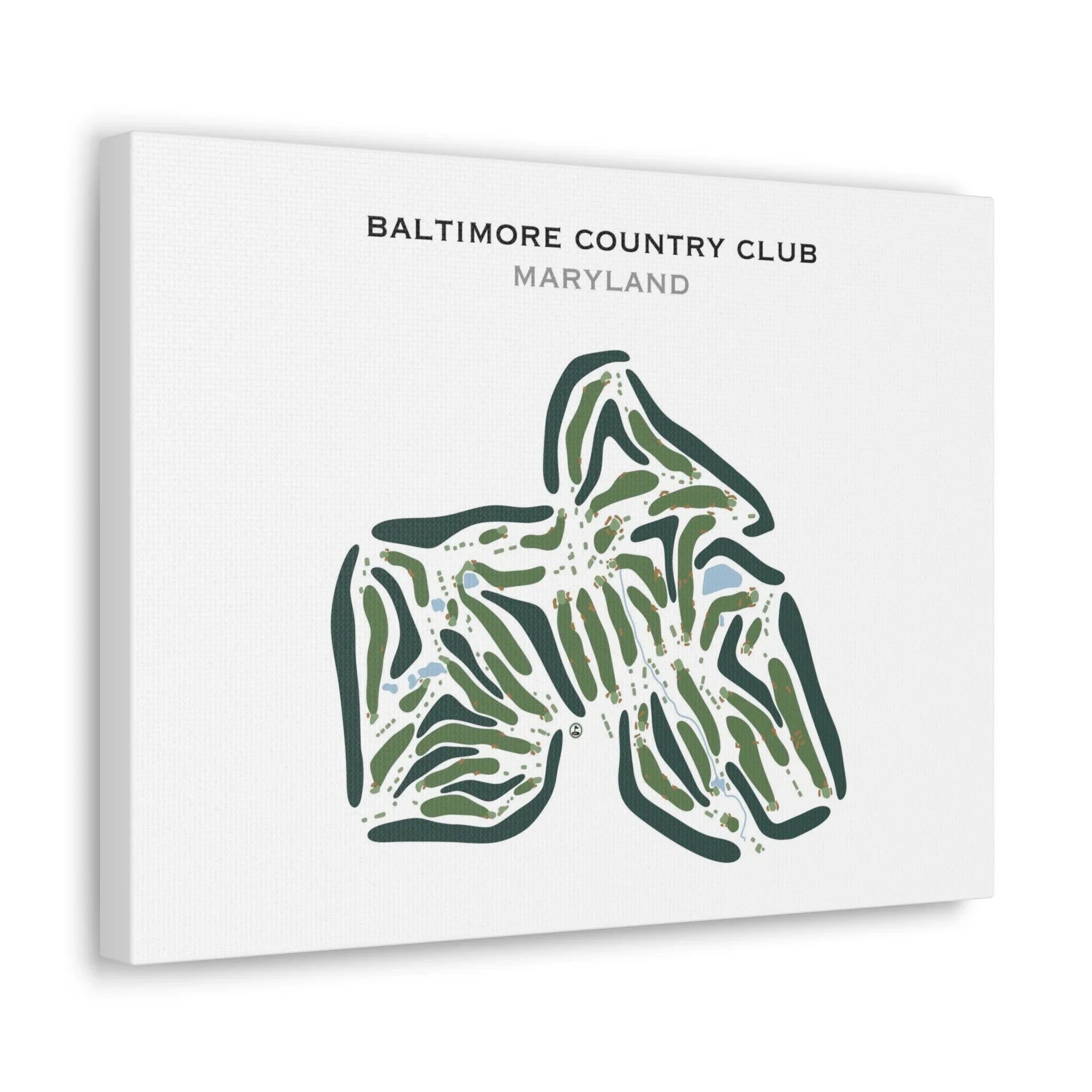 Baltimore Country Club, Maryland - Printed Golf Courses