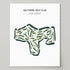 Baltusrol Golf Club, New Jersey - Printed Golf Courses