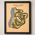 Bandon Dunes, Oregon - Printed Golf Courses