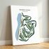 Bandon Dunes, Oregon - Printed Golf Courses