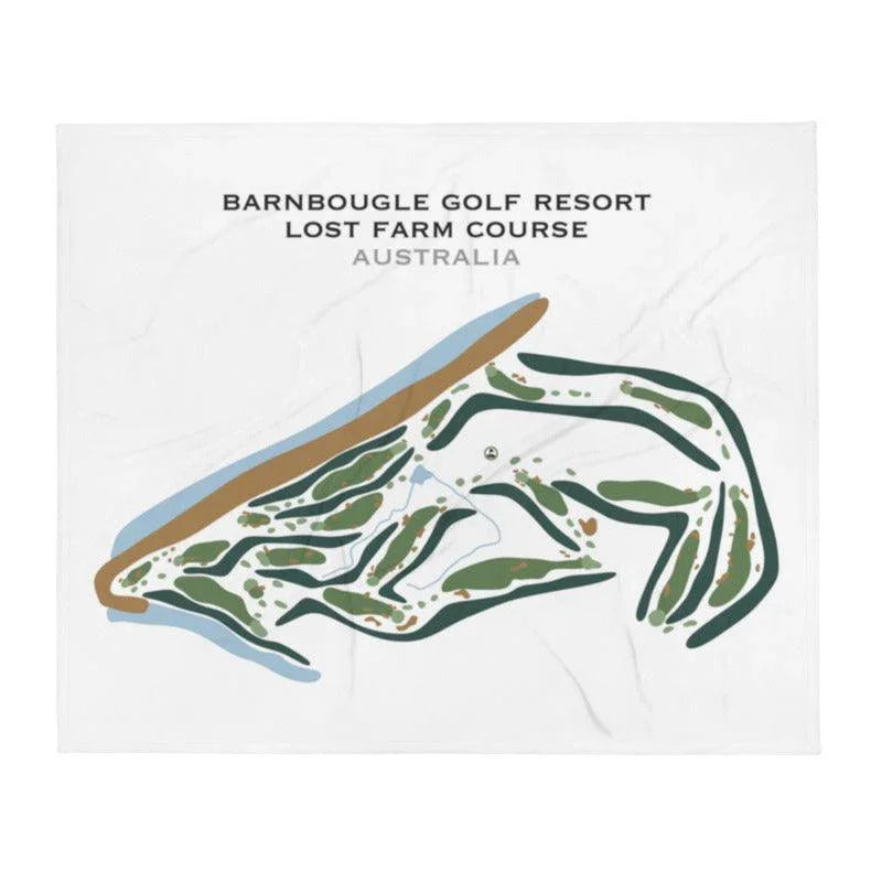Barnbougle Golf Resort, Lost Farm Golf Course, Australia - Printed Golf Courses