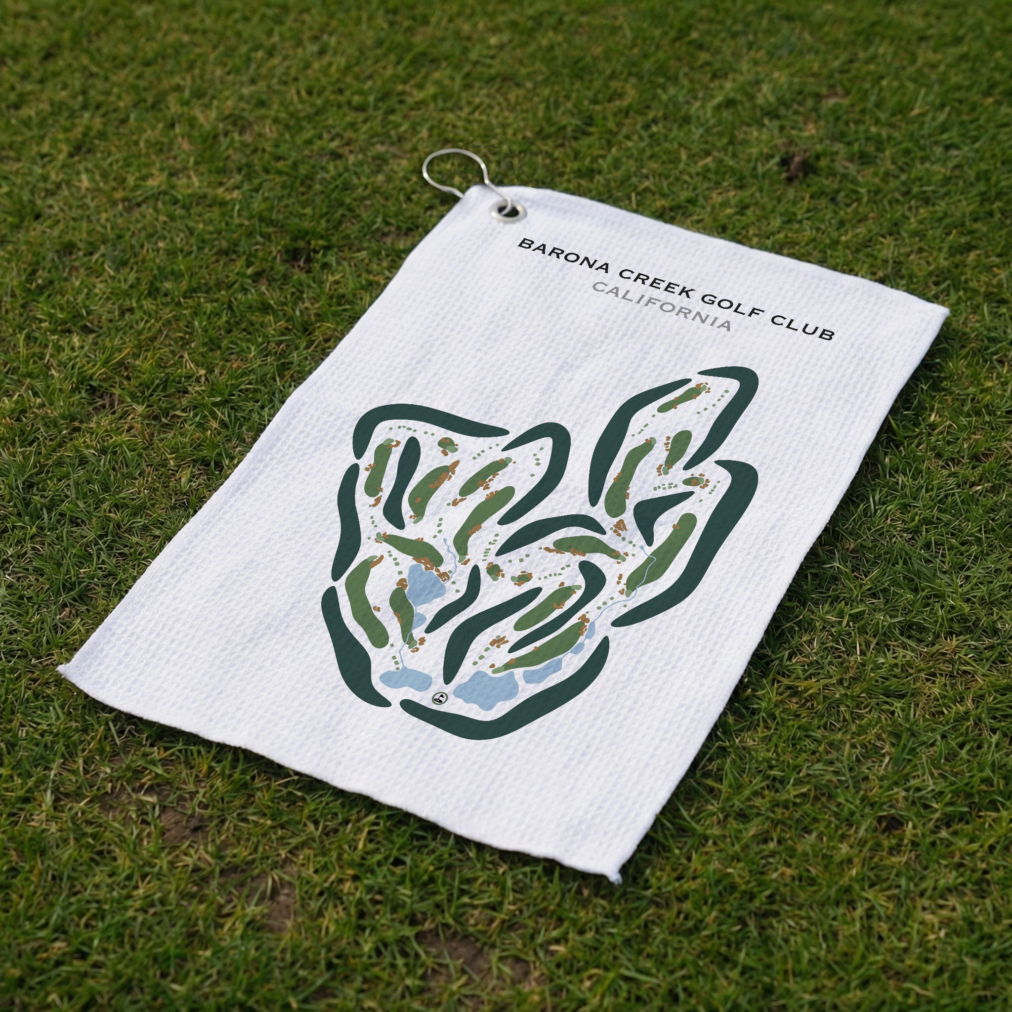 Barona Creek Golf Club, California - Printed Golf Courses
