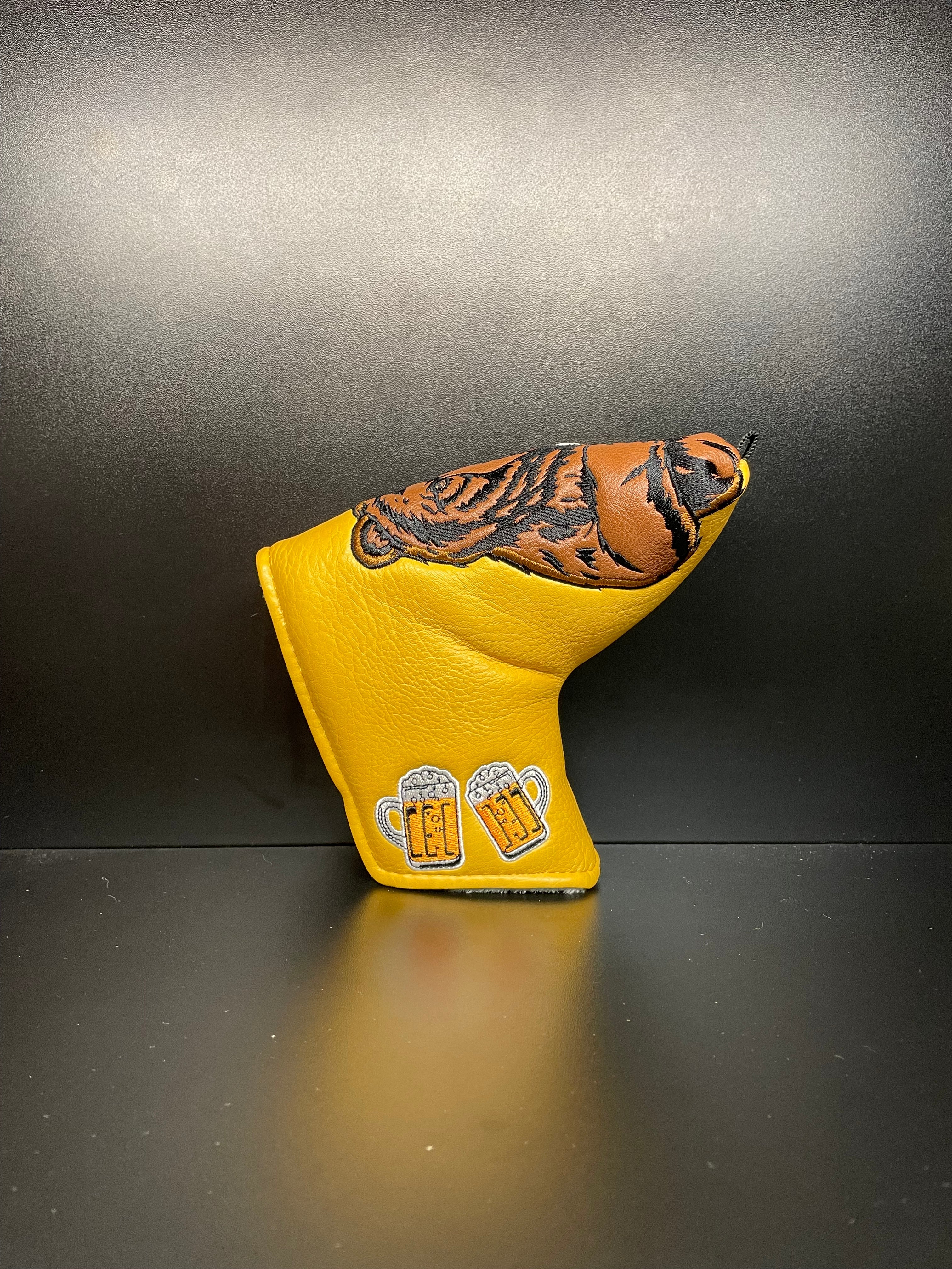 Barrel Drinking Skeleton Magnetic Headcover