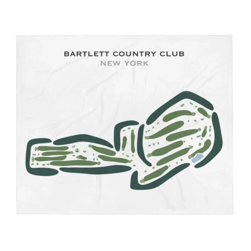 Bartlett Country Club, New York - Printed Golf Courses