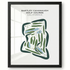 Bartley Cavanaugh Golf Course, California - Printed Golf Courses