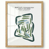 Bartley Cavanaugh Golf Course, California - Printed Golf Courses