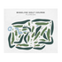 Baseline Golf Course, Florida - Printed Golf Courses
