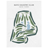 Bath Country Club, New York - Printed Golf Courses