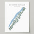 Bay Harbor Golf Club, Michigan - Printed Golf Courses