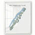 Bay Harbor Golf Club, Michigan - Printed Golf Courses