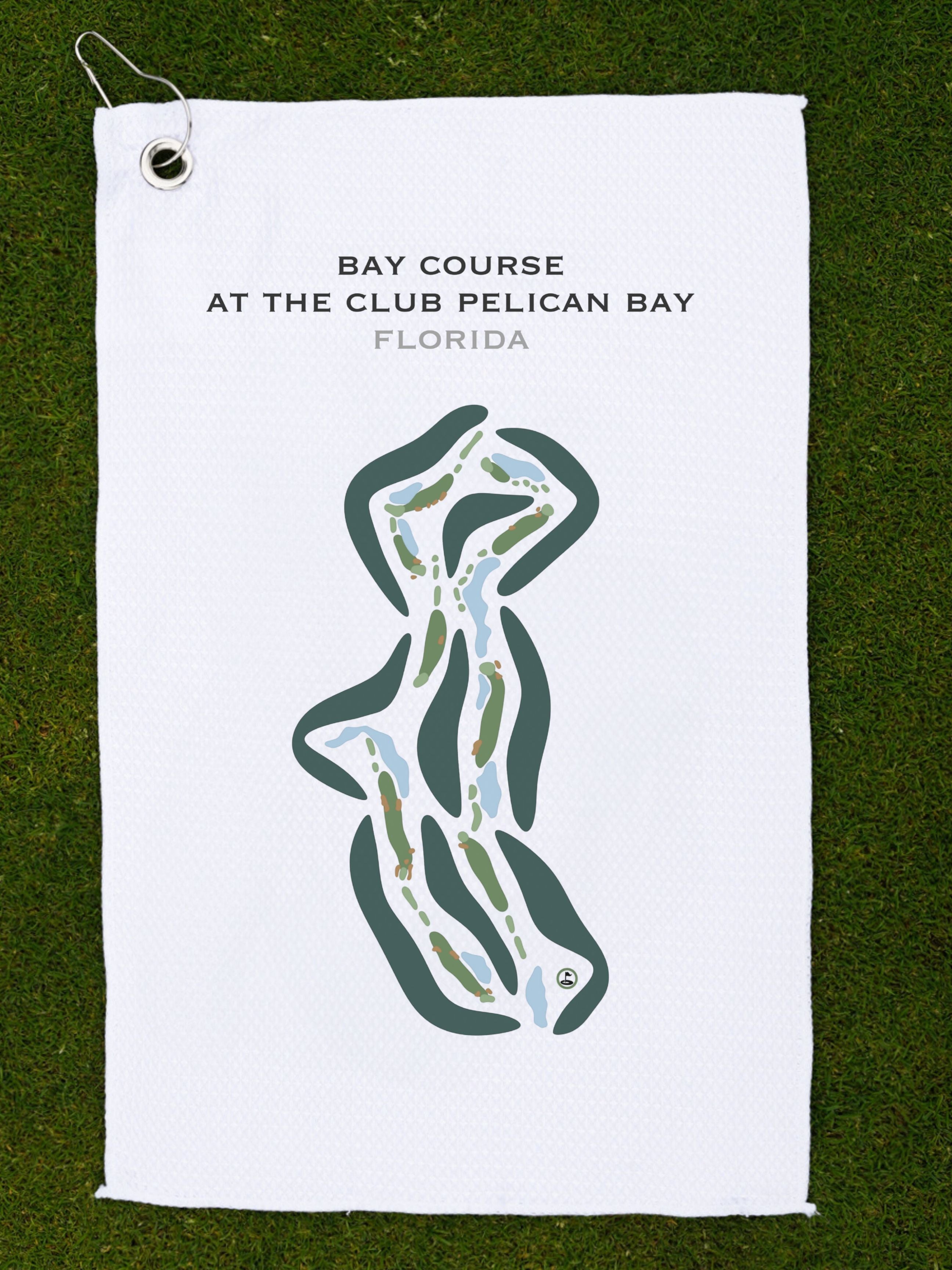 Bay Course at The Club Pelican Bay, Florida - Printed Golf Courses