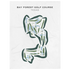 Bay Forest Golf Course, Texas - Printed Golf Courses
