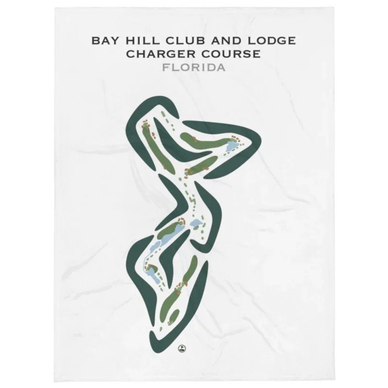 Bay Hill Club and Lodge, Charger Course, Florida - Printed Golf Courses