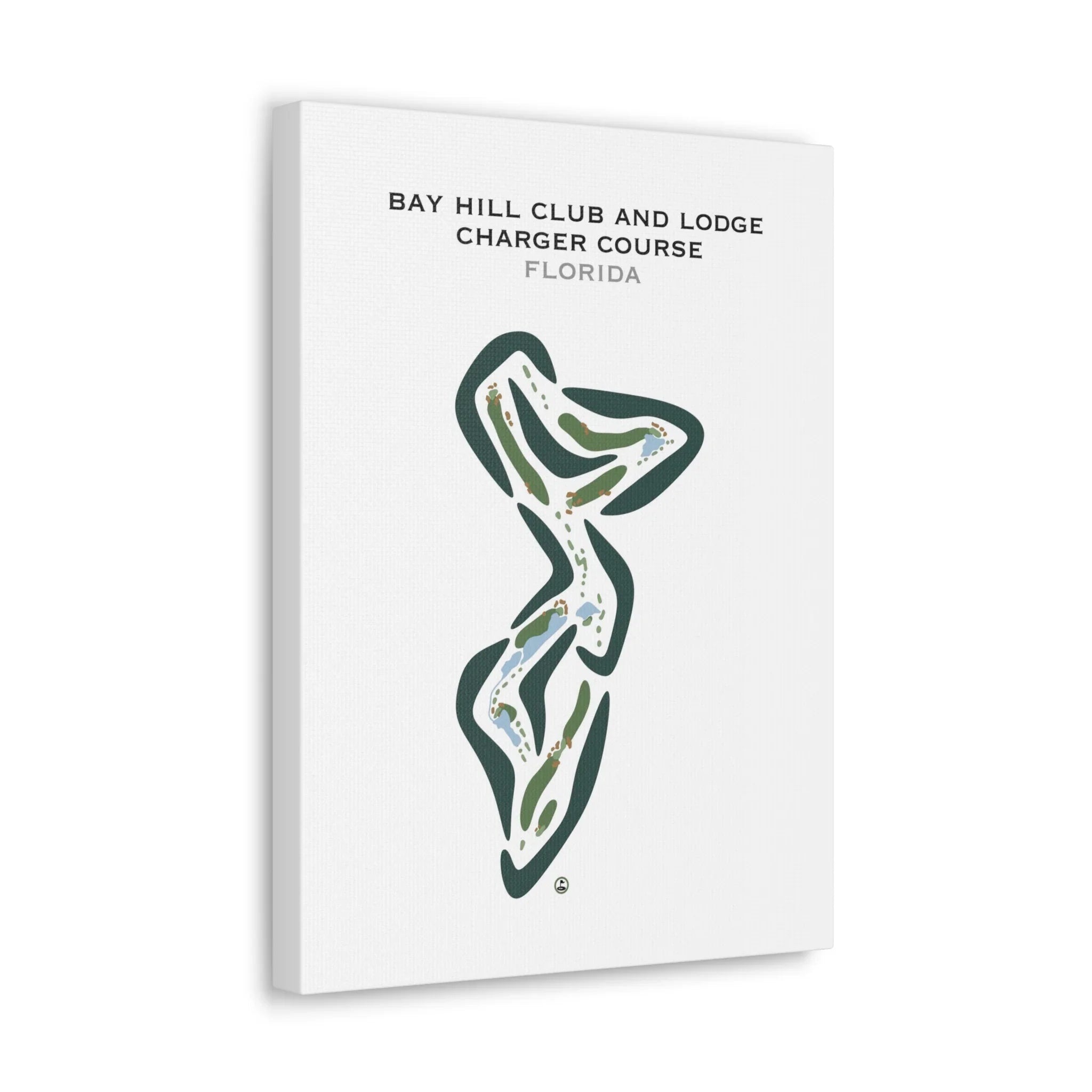 Bay Hill Club and Lodge, Charger Course, Florida - Printed Golf Courses