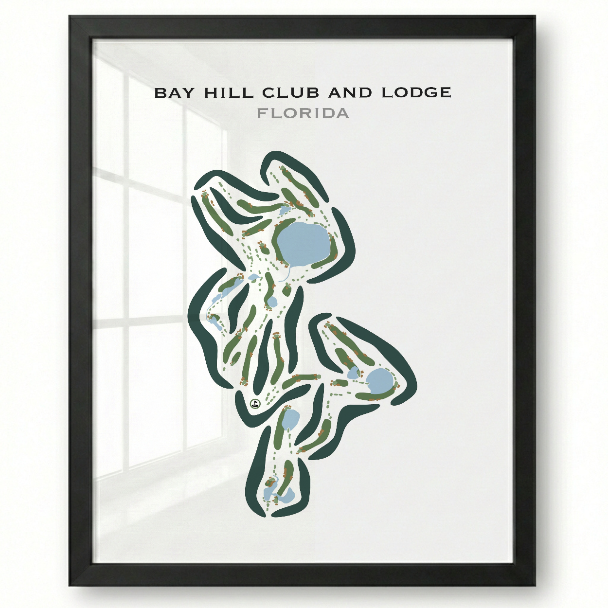 Bay Hill Club and Lodge, Florida - Printed Golf Courses
