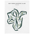 Bay Oaks Country Club, Texas - Printed Golf Courses