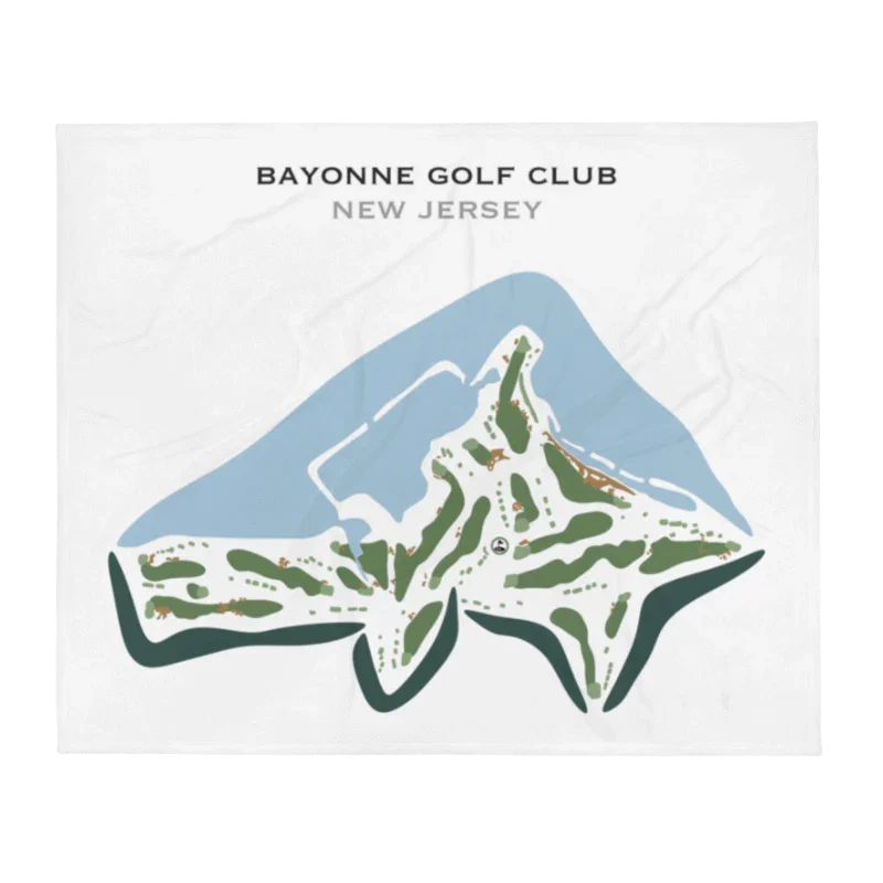 Bayonne Golf Club, New Jersey - Printed Golf Courses