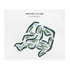 Bayou Club, Florida - Printed Golf Courses