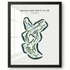 Bayou Din Golf Club, Texas - Printed Golf Courses