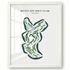 Bayou Din Golf Club, Texas - Printed Golf Courses