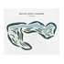 Bayou Golf Course, Texas - Printed Golf Courses