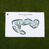 Bayou Golf Course, Texas - Printed Golf Courses