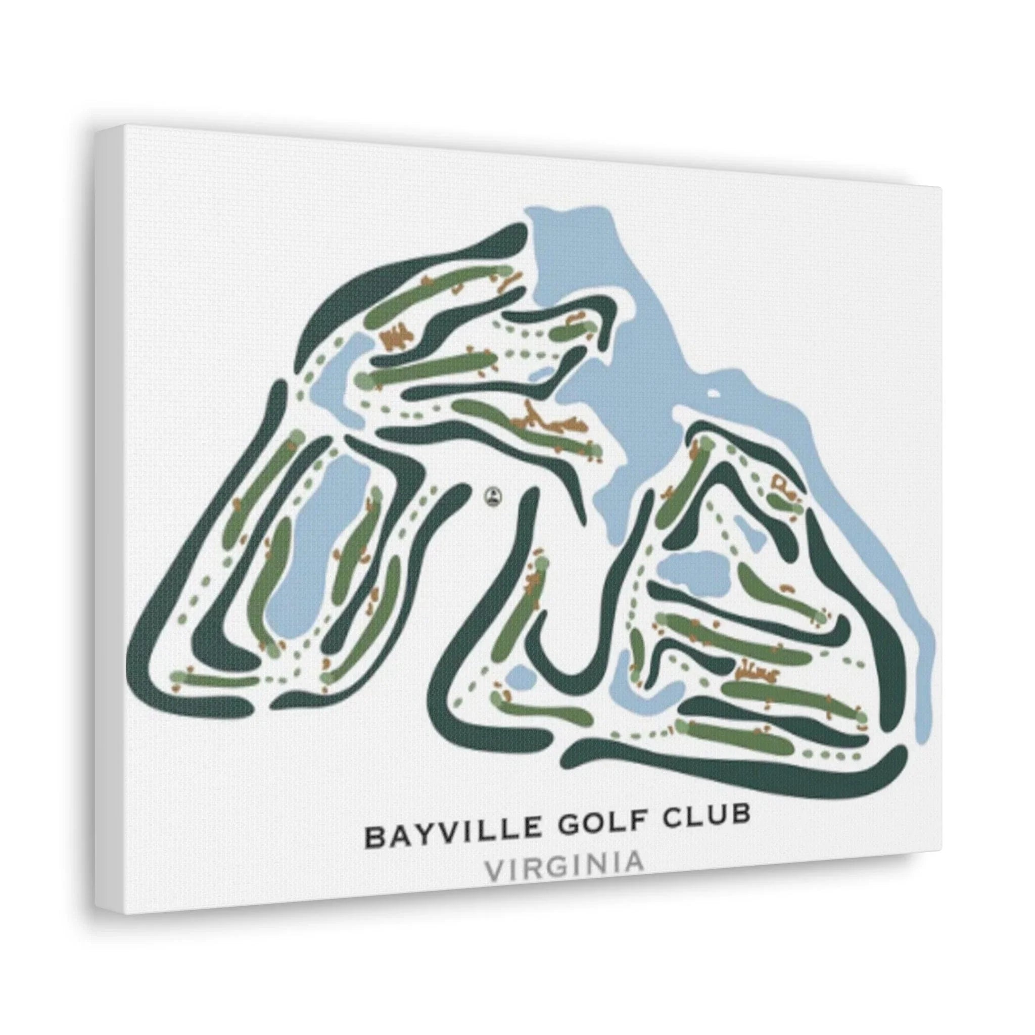 Bayville Golf Club, Virginia - Printed Golf Courses