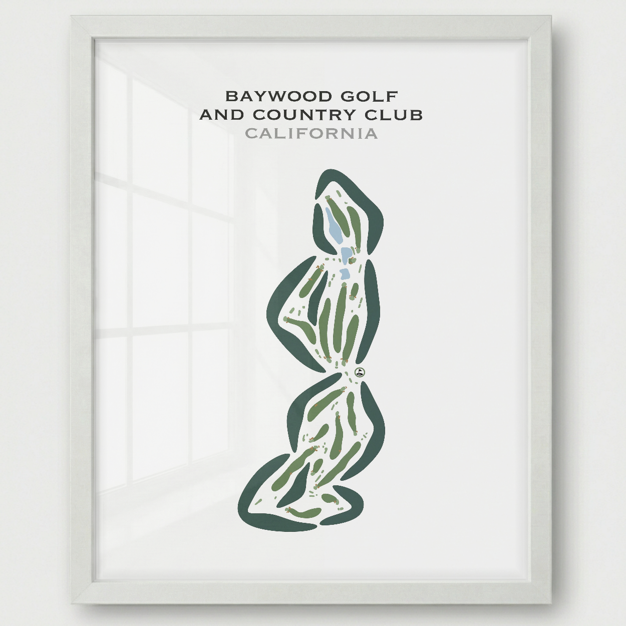 Baywood Golf & Country Club, California - Printed Golf Courses