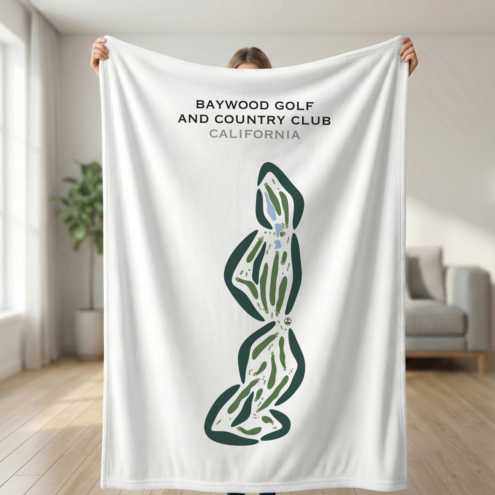 Baywood Golf & Country Club, California - Printed Golf Courses