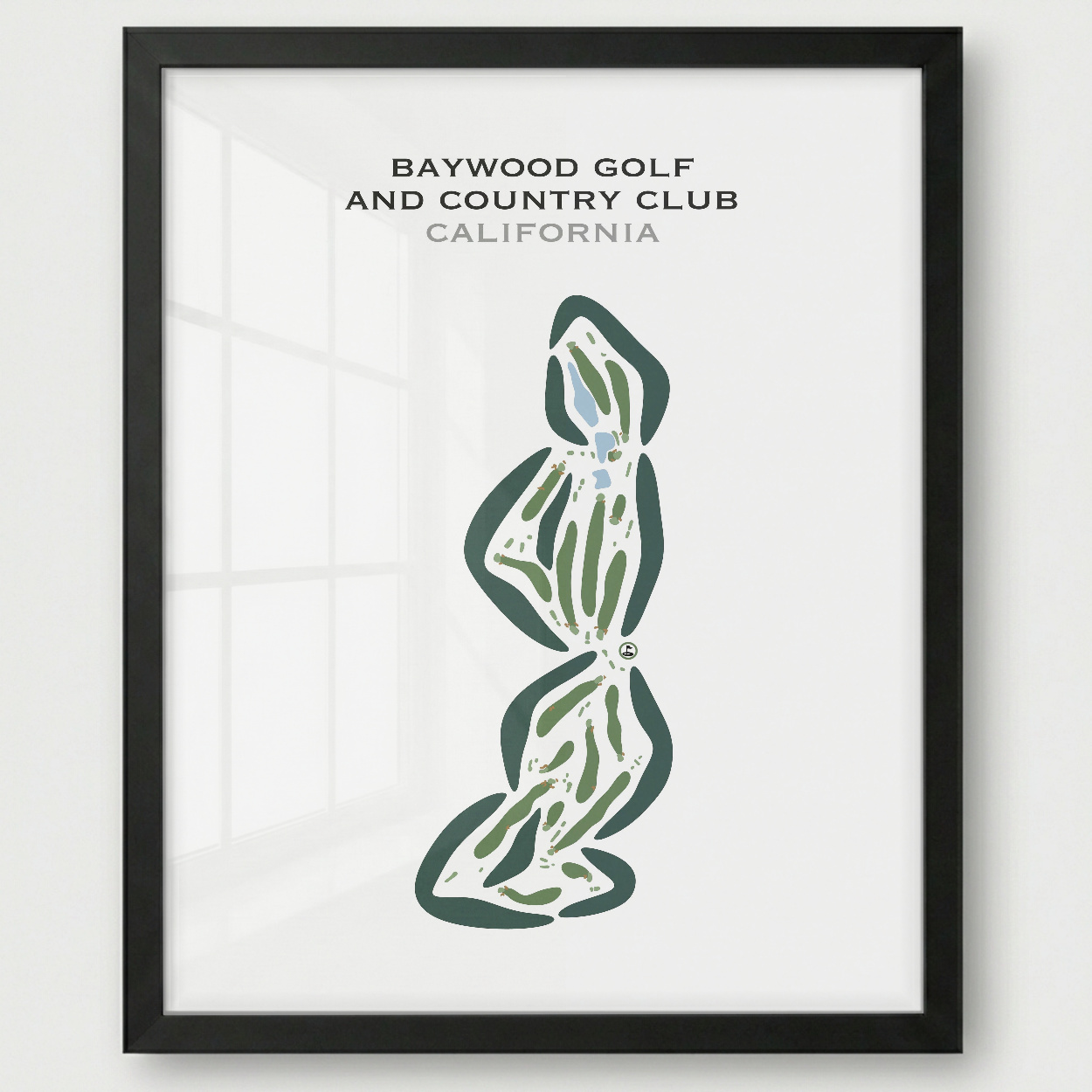 Baywood Golf & Country Club, California - Printed Golf Courses